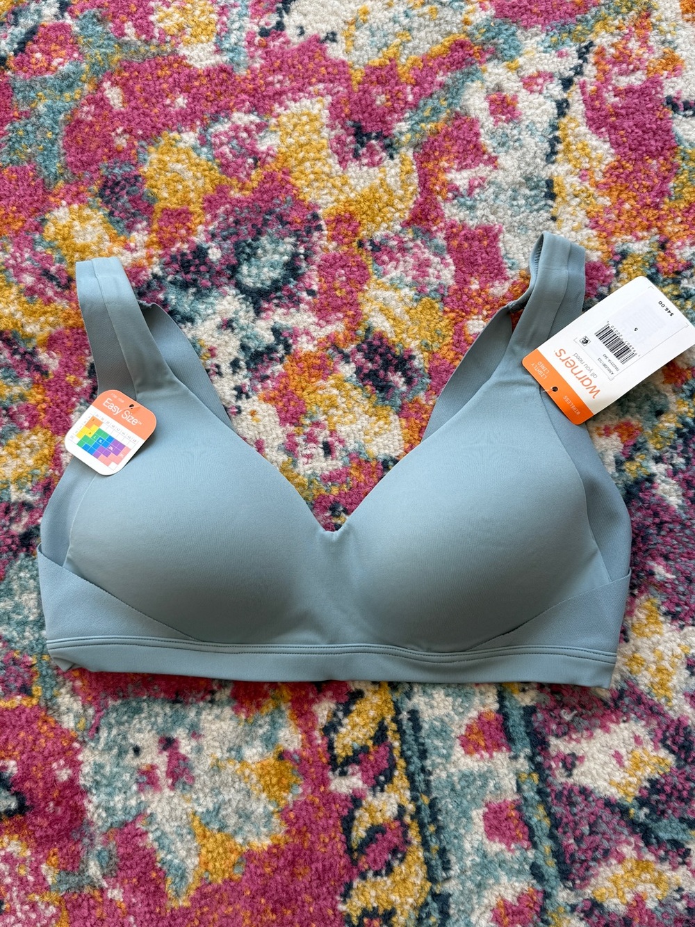 NWT! Warners No Side Effects Comfort Wireless Lightly Lined T-Shirt Bra - Small